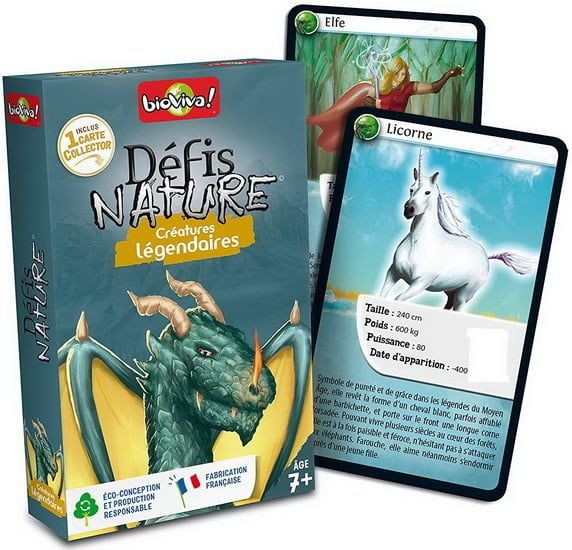 Défis Nature - Créatures légendaires
