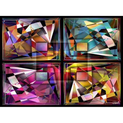 *****JaCaRou 1000 - Bling Bling Abstract *****JaCaRou 1000 - Bling Bling Abstract