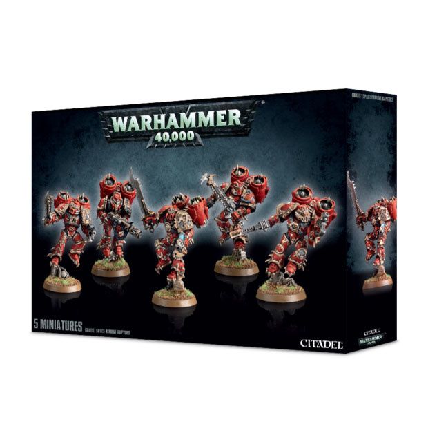 Warhammer 40k- Chaos Space Marine Raptor