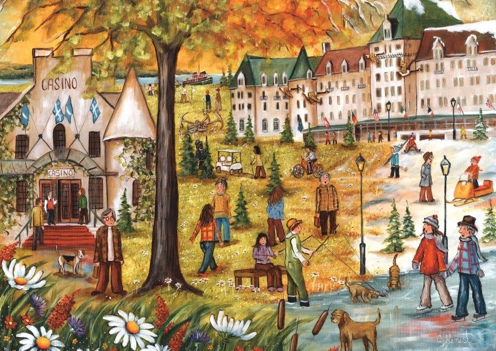 Trefl1000 Genest  Le Manoir Richelieu