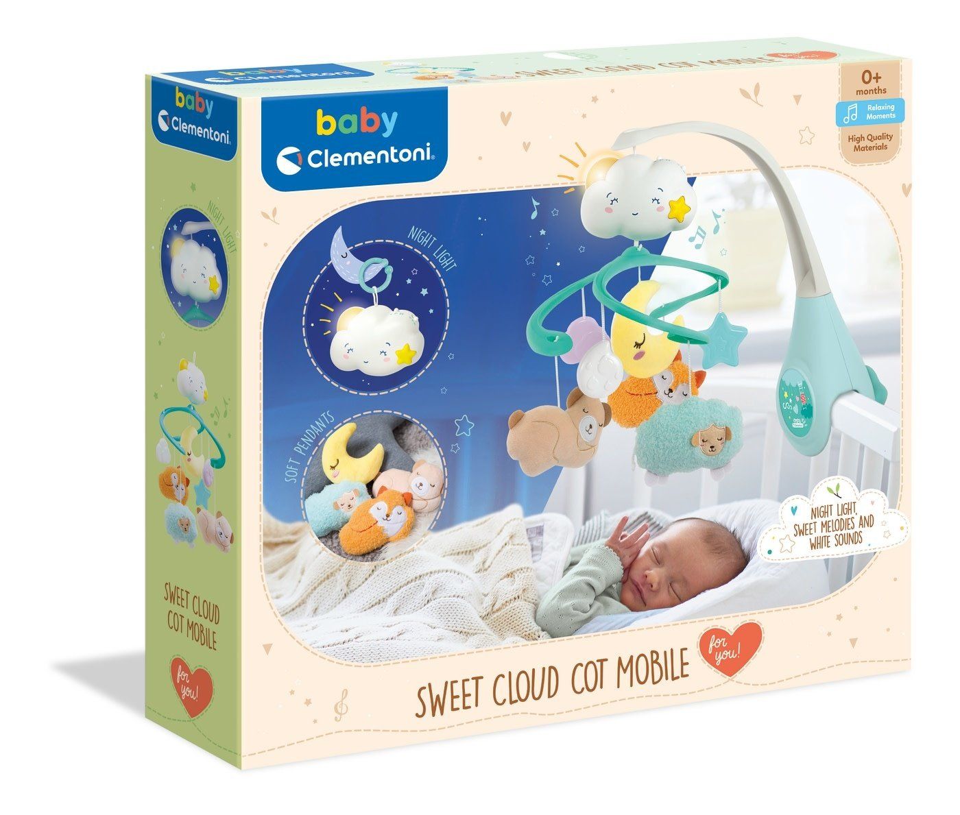 *****Baby Clementoni- Mobile doux nuage