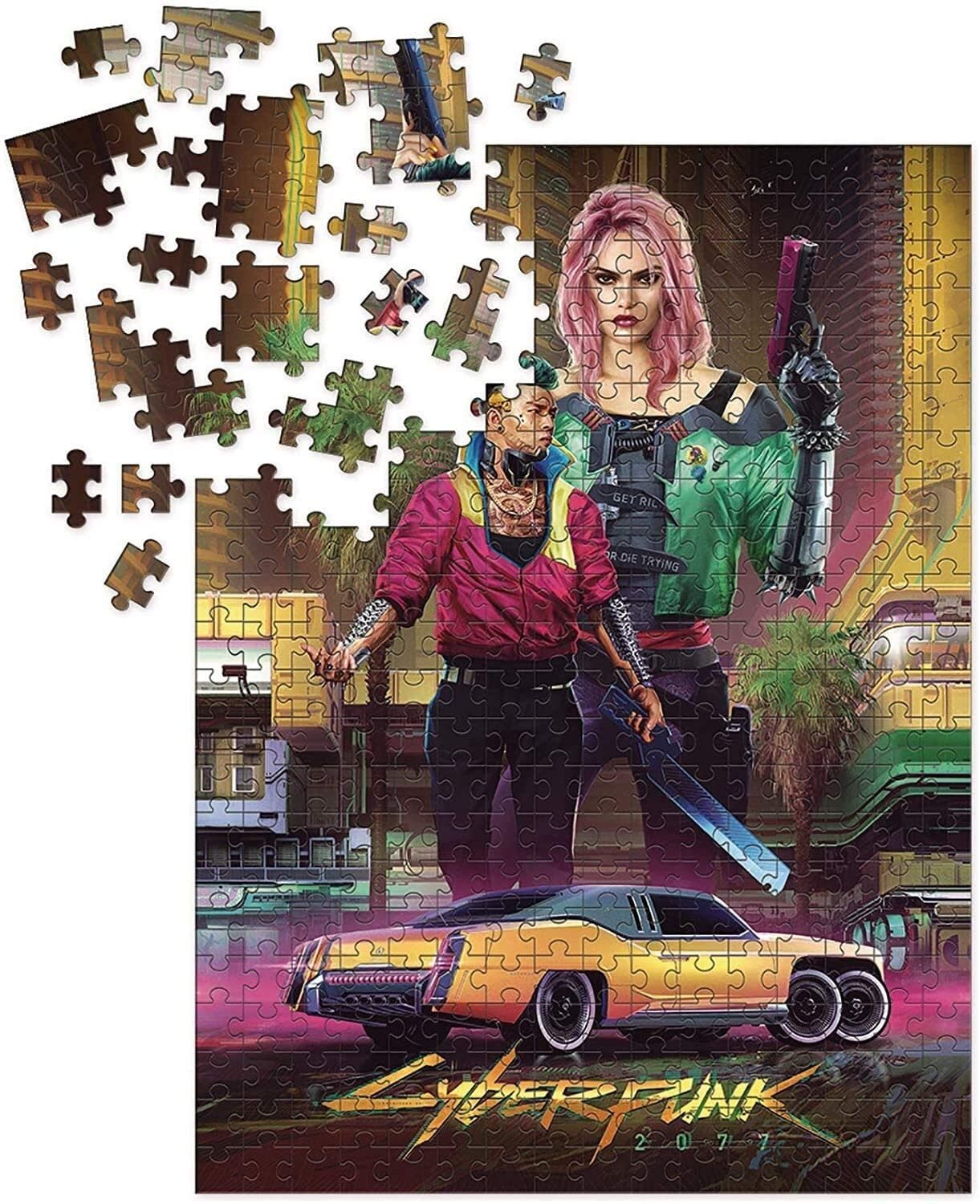 Puzzle 1000 - Cyberpunk Kitsch