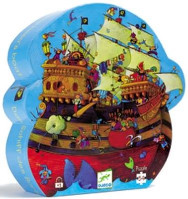 *****Puzzle Silhouette 54 -  Le bateau de barberousse