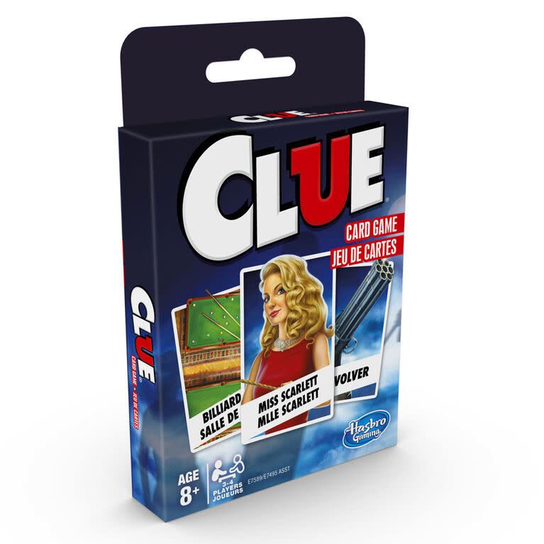 Jeu de cartes - Clue