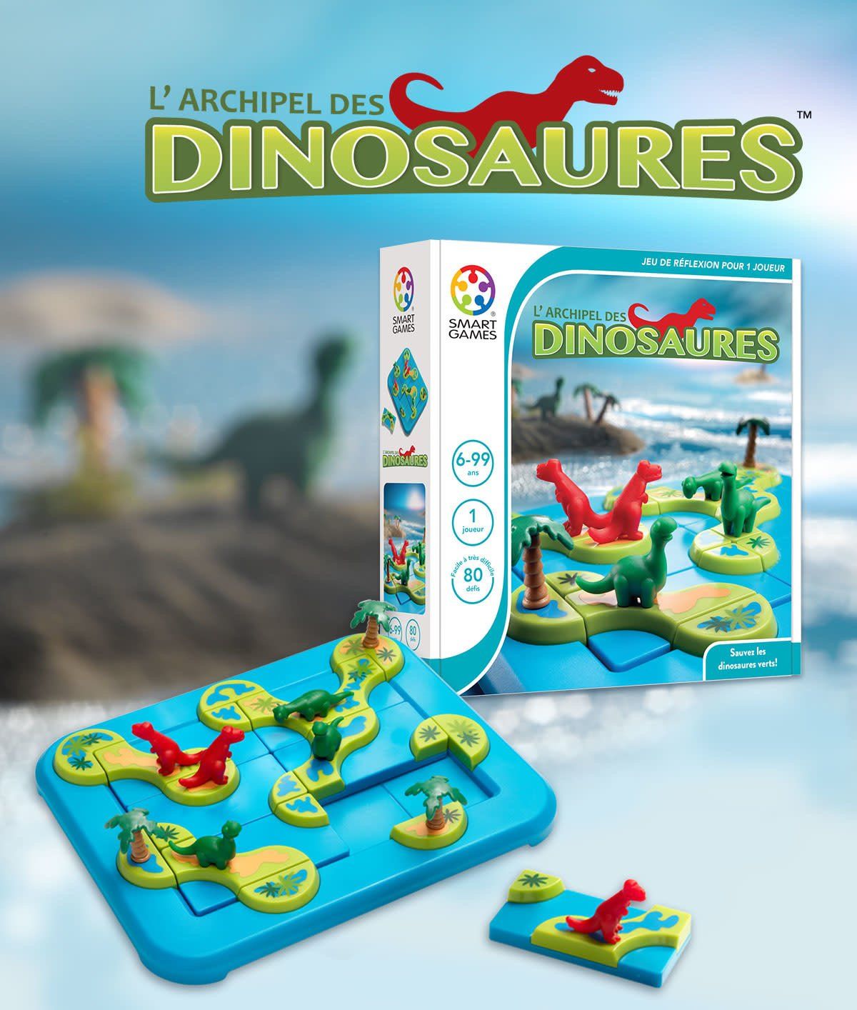 Smart Games- l'archipel des dinoaures