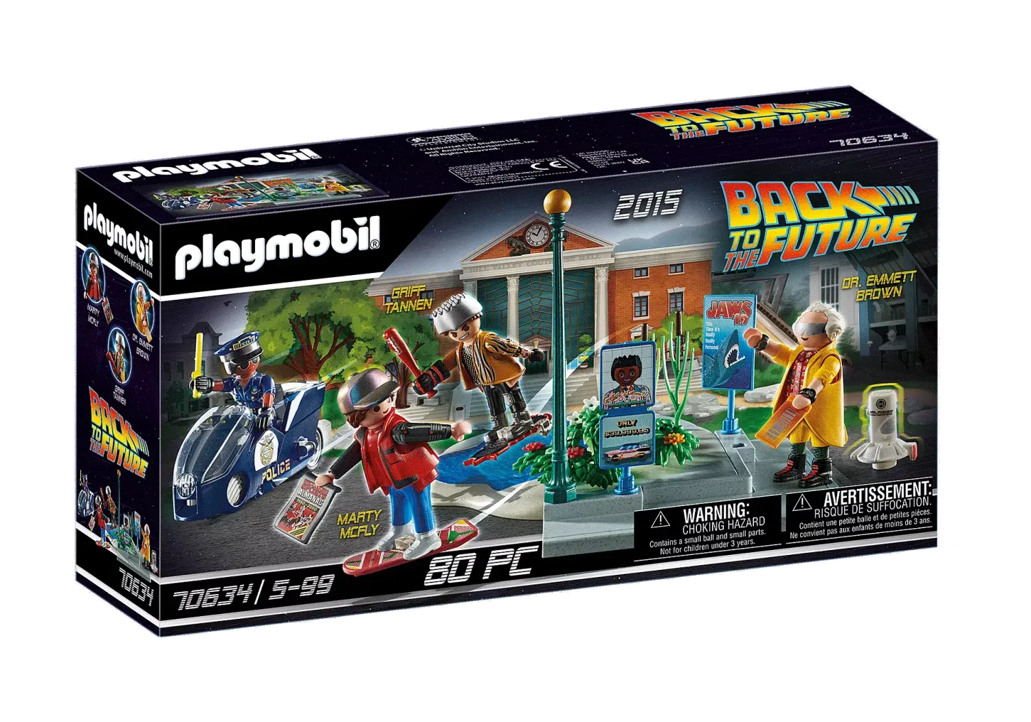 *****Playmobil Back to the Future 70634 - Partie II - Course d'hoverboard