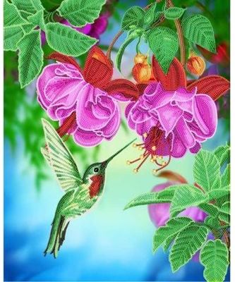 Craft Buddy - Crystal Art - Hummingbird Dreams (40 x 50 cm)