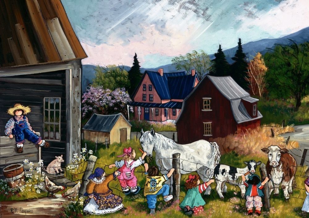 Trefl1000- Paquin  à la ferme