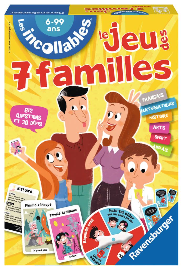 *****Ravens - Le jeu des 7 Familles des Incollables