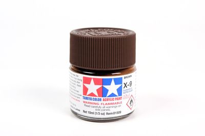 Tamiya- X-9 Glossy Brown