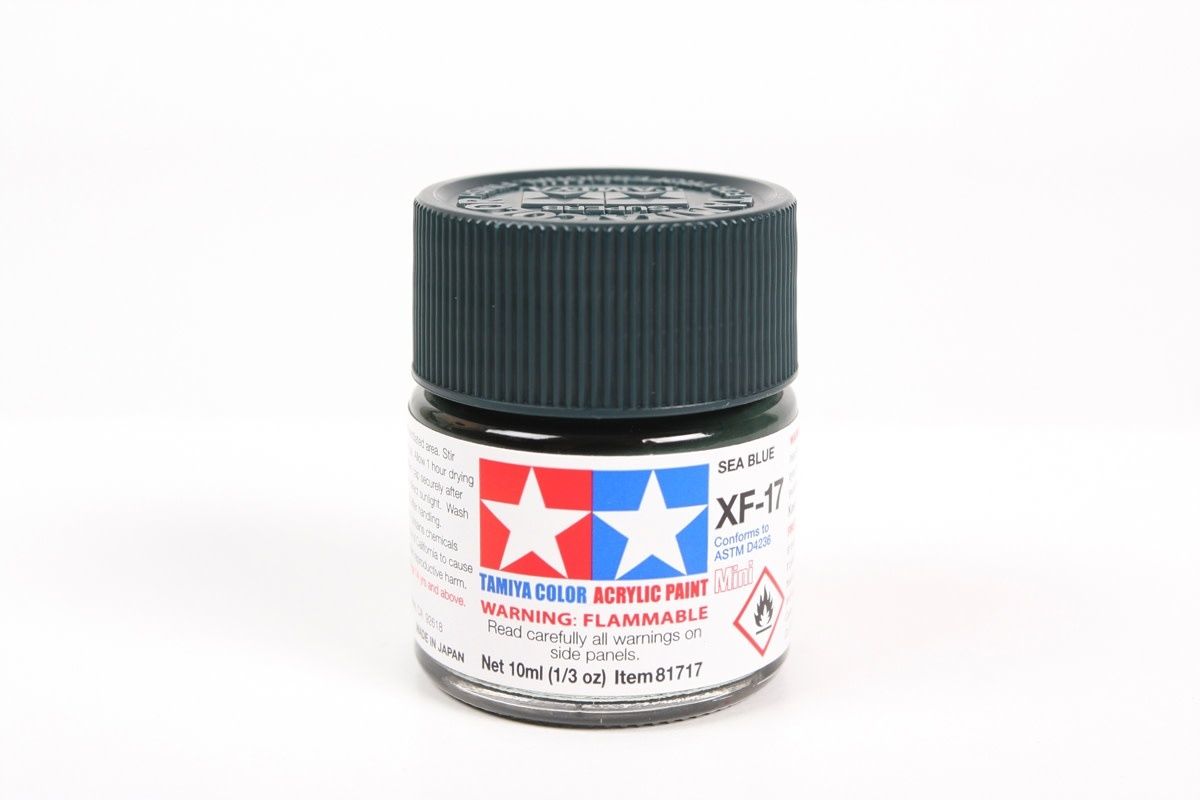 Tamiya- XF-17 Flat Sea Blue