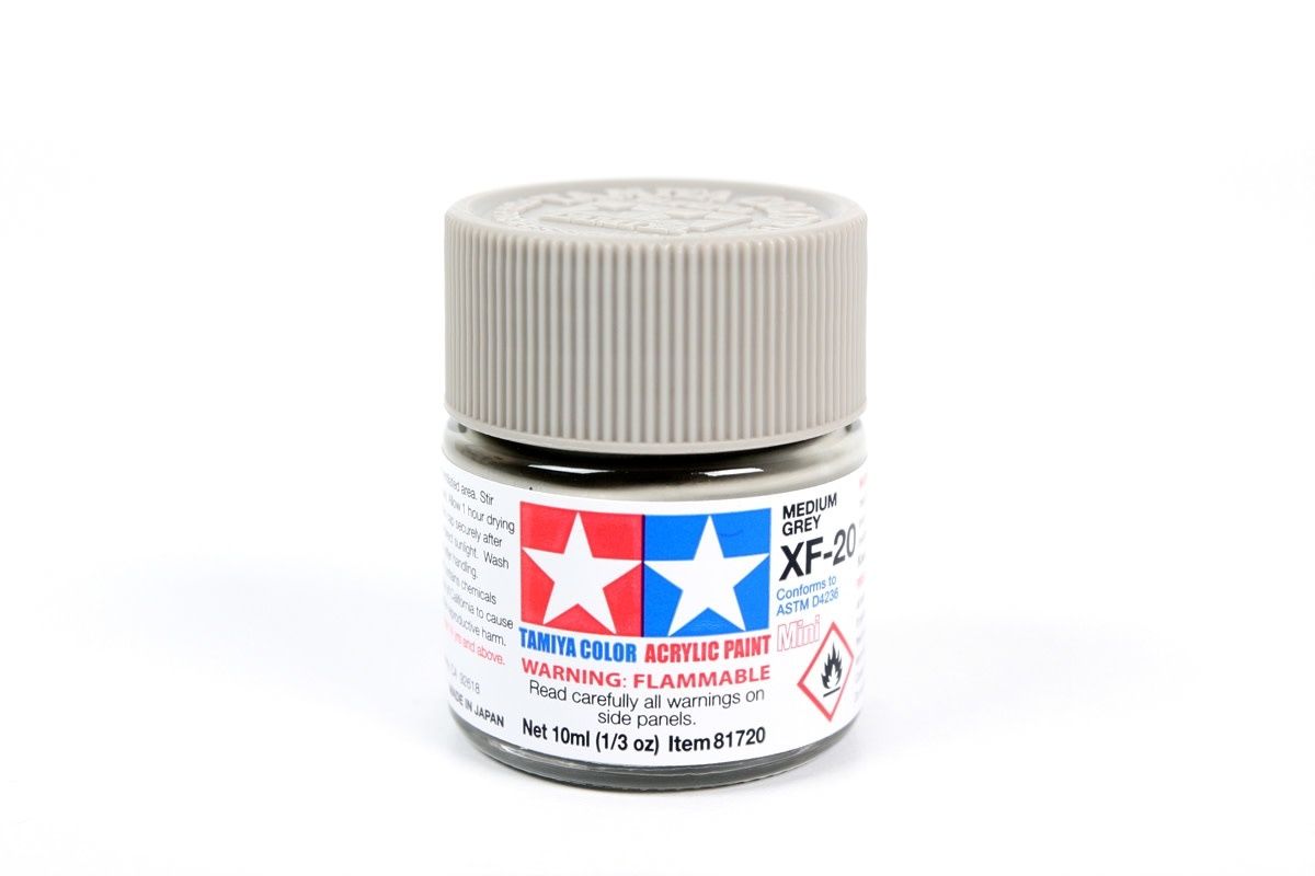 Tamiya- XF-20 Flat Medium Grey