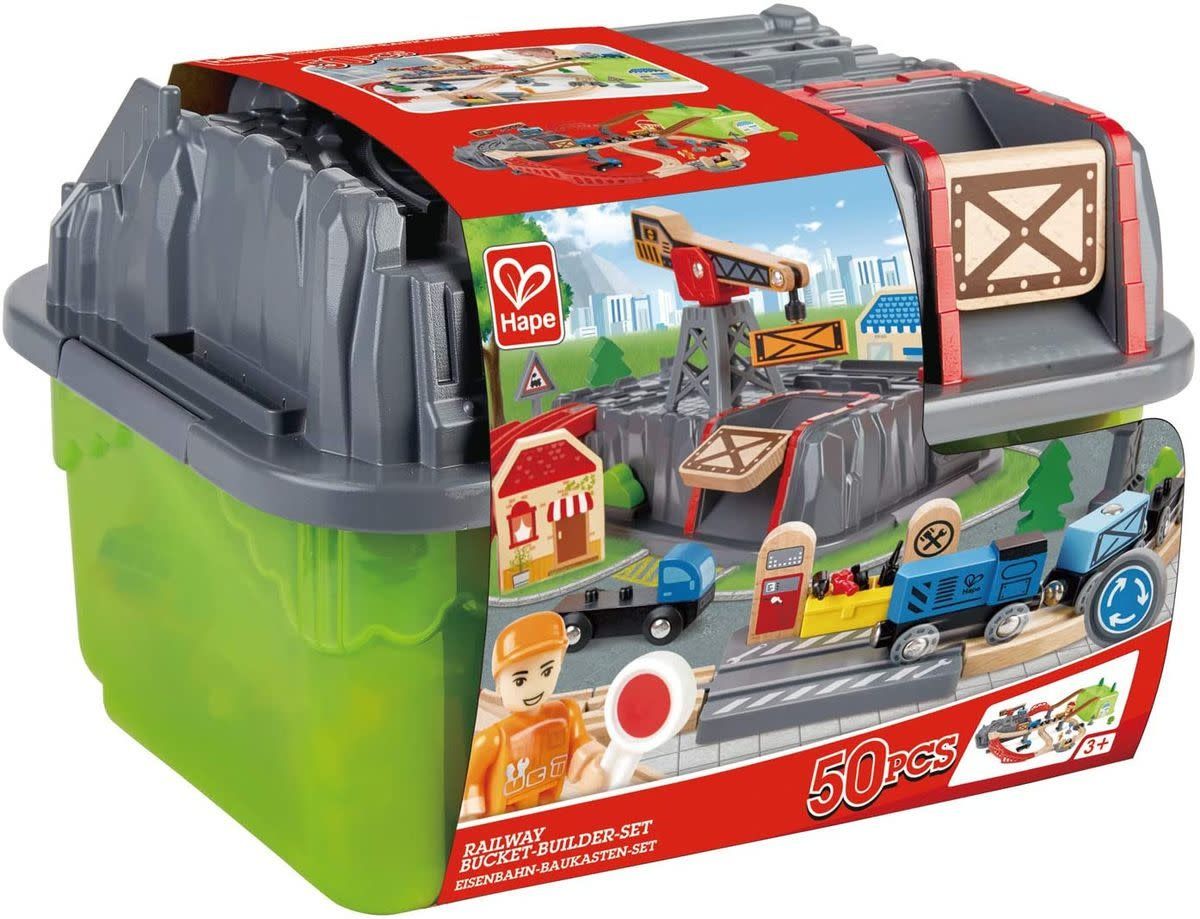 Hape - Railway Bucket - Builder Set