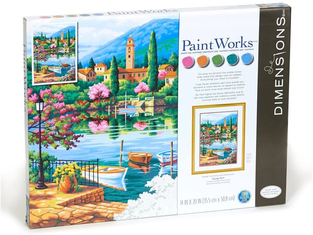 PaintWorks - Après-midi au lac du village