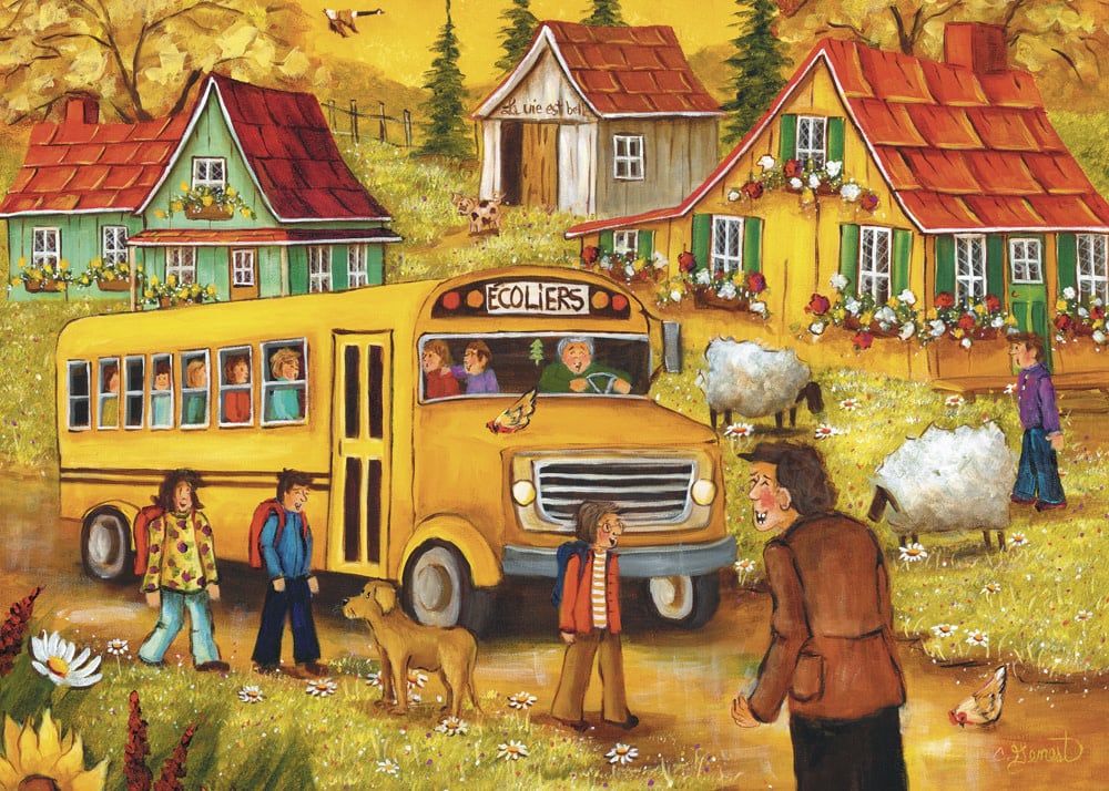 Trefl 500 c. Genest - l'Autobus Scolaire