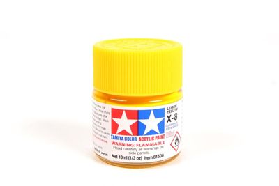 Tamiya- X-8 Glossy Lemon Yellow