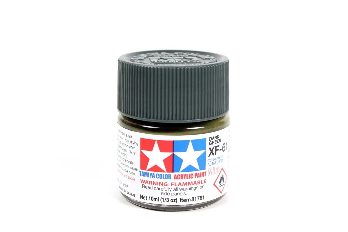 Tamiya- XF-61 Flat Dark Green