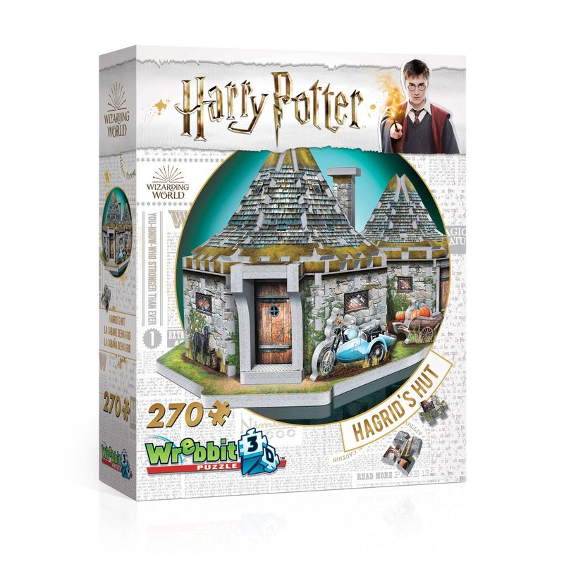 Wrebbit 3D- la cabane de Hagrid 270 pieces