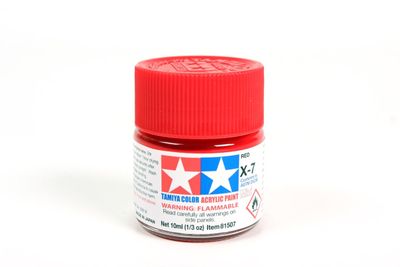 Tamiya- X-7 Glossy Red