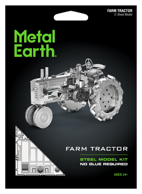 Metal Earth - tracteur de ferme