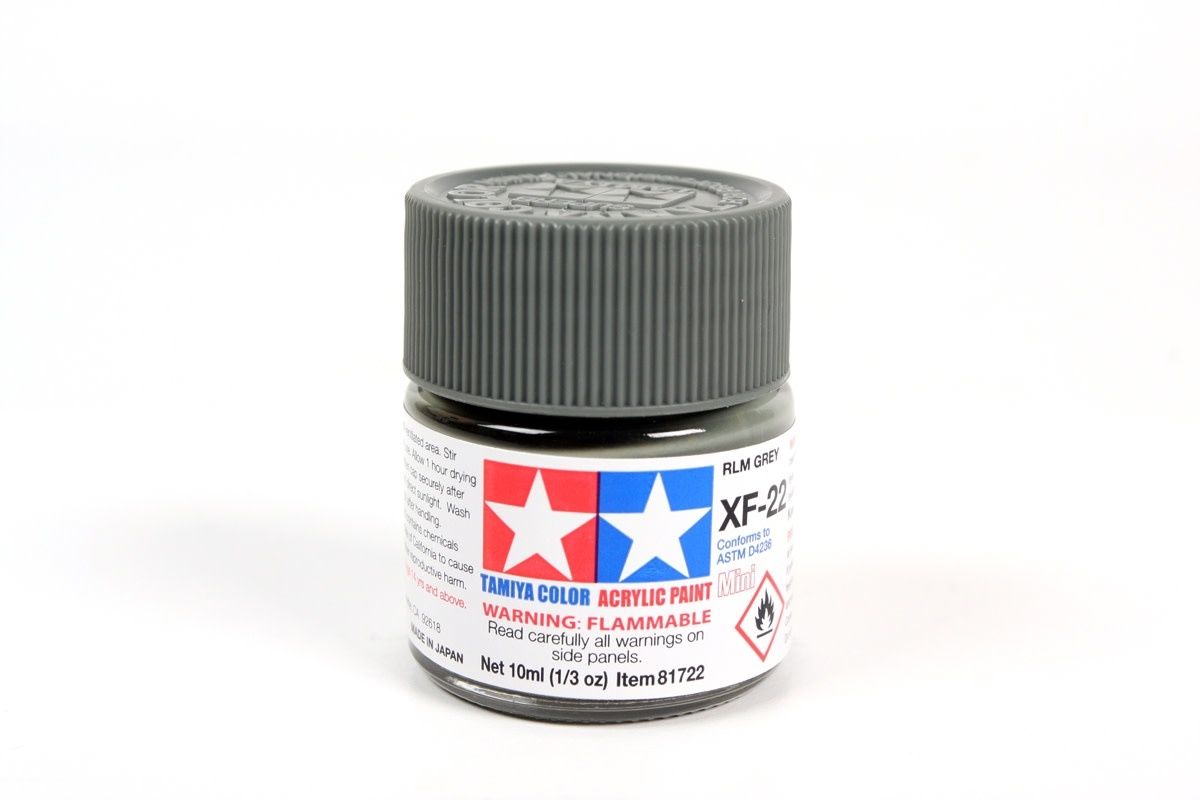 Tamiya- XF-22 Flat RLM Grey