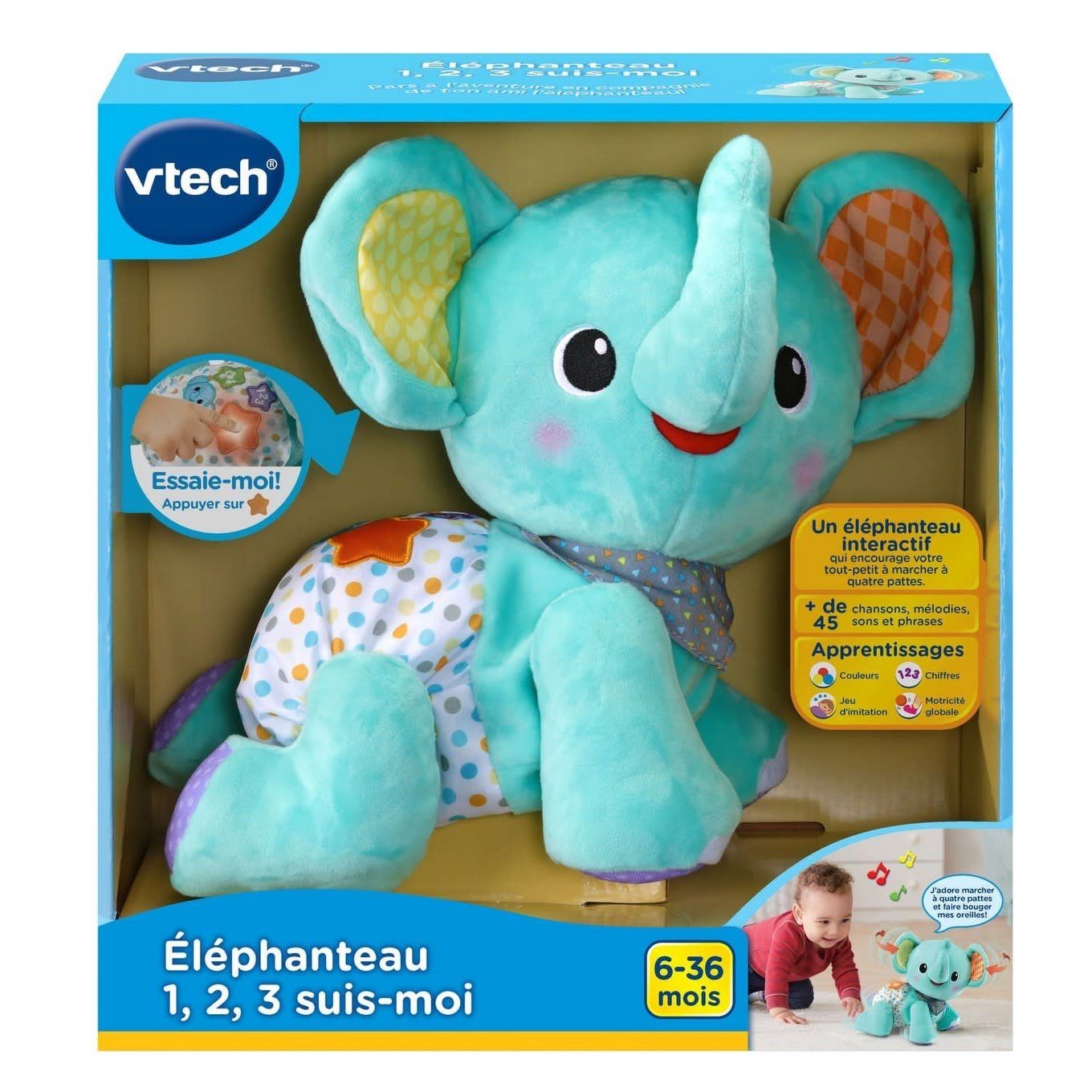 VTech - Éléphanteau 1, 2, 3, suis-moi
