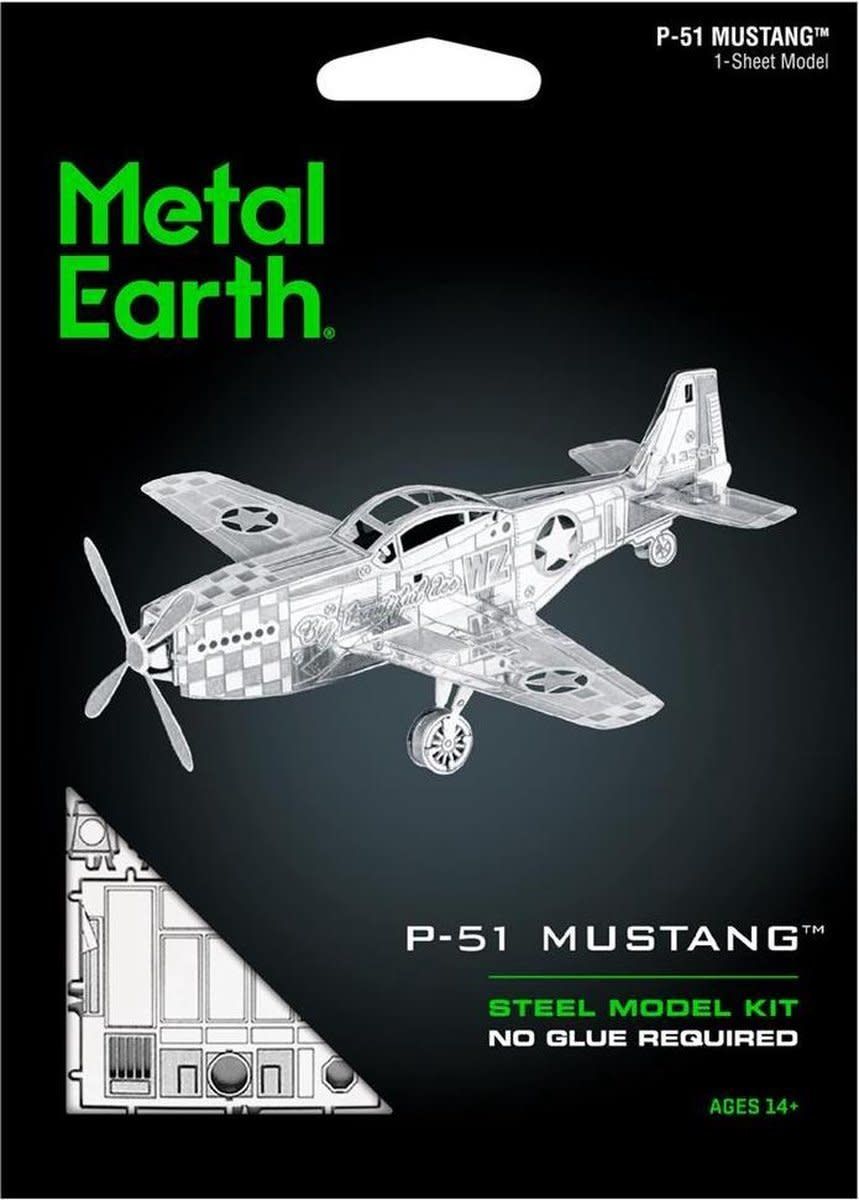 Metal Earth - P-51 Mustang