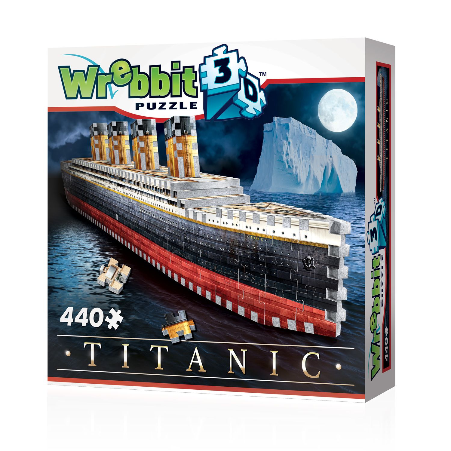 Wrebbit 3D- Titanic 440 pièces