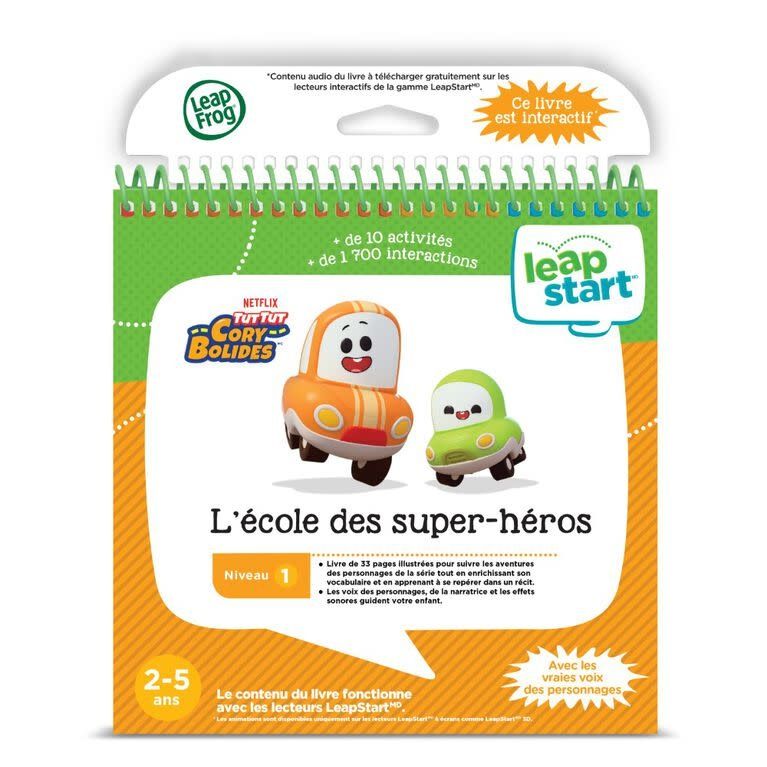 LeapFrog - LeapStart : Tut Tut Cory Bolides - Cory Bolides - L'école des super-héros