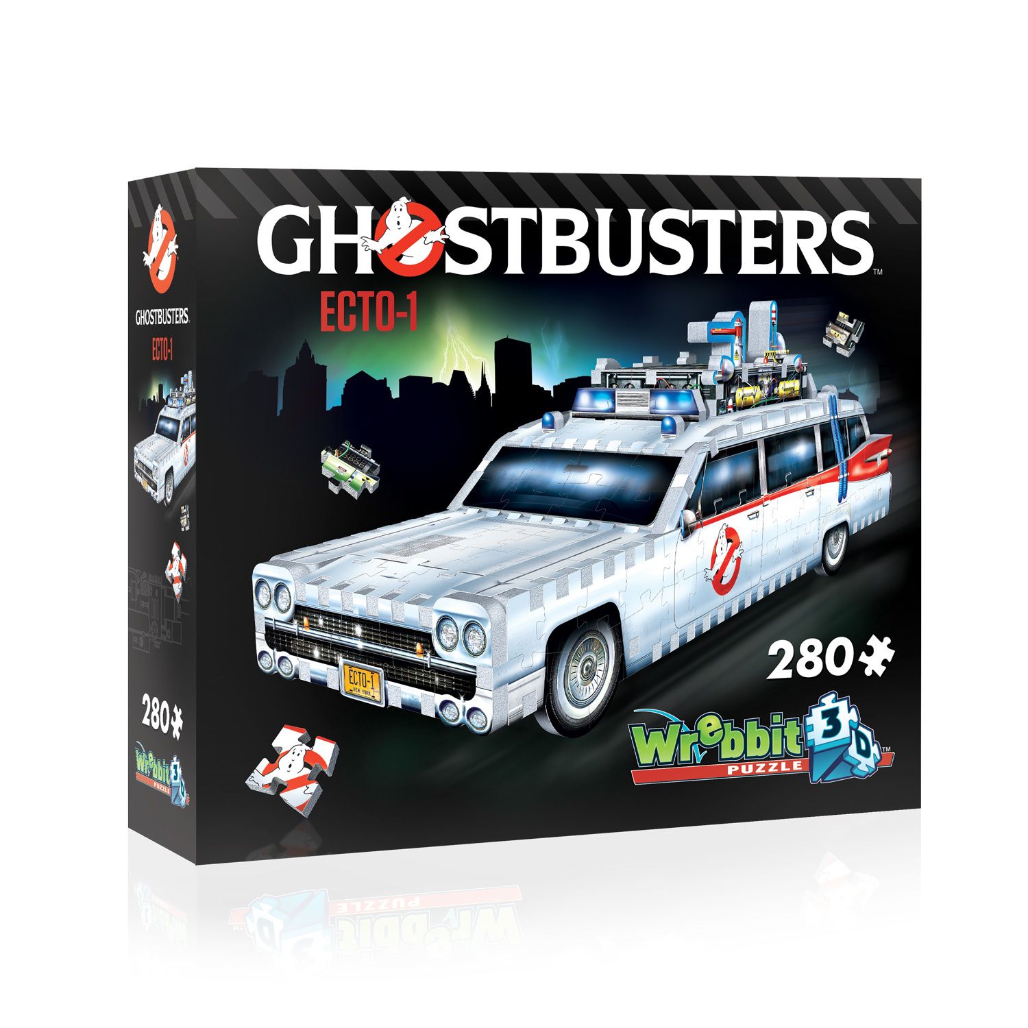 Wrebbit 3D Ghostbusters ECTO-1 280 pièces