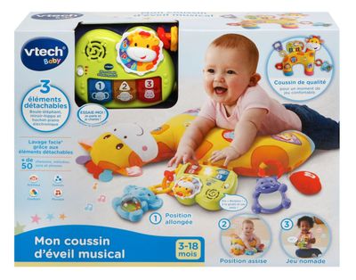 VTech Baby - Mon coussin d'éveil musical