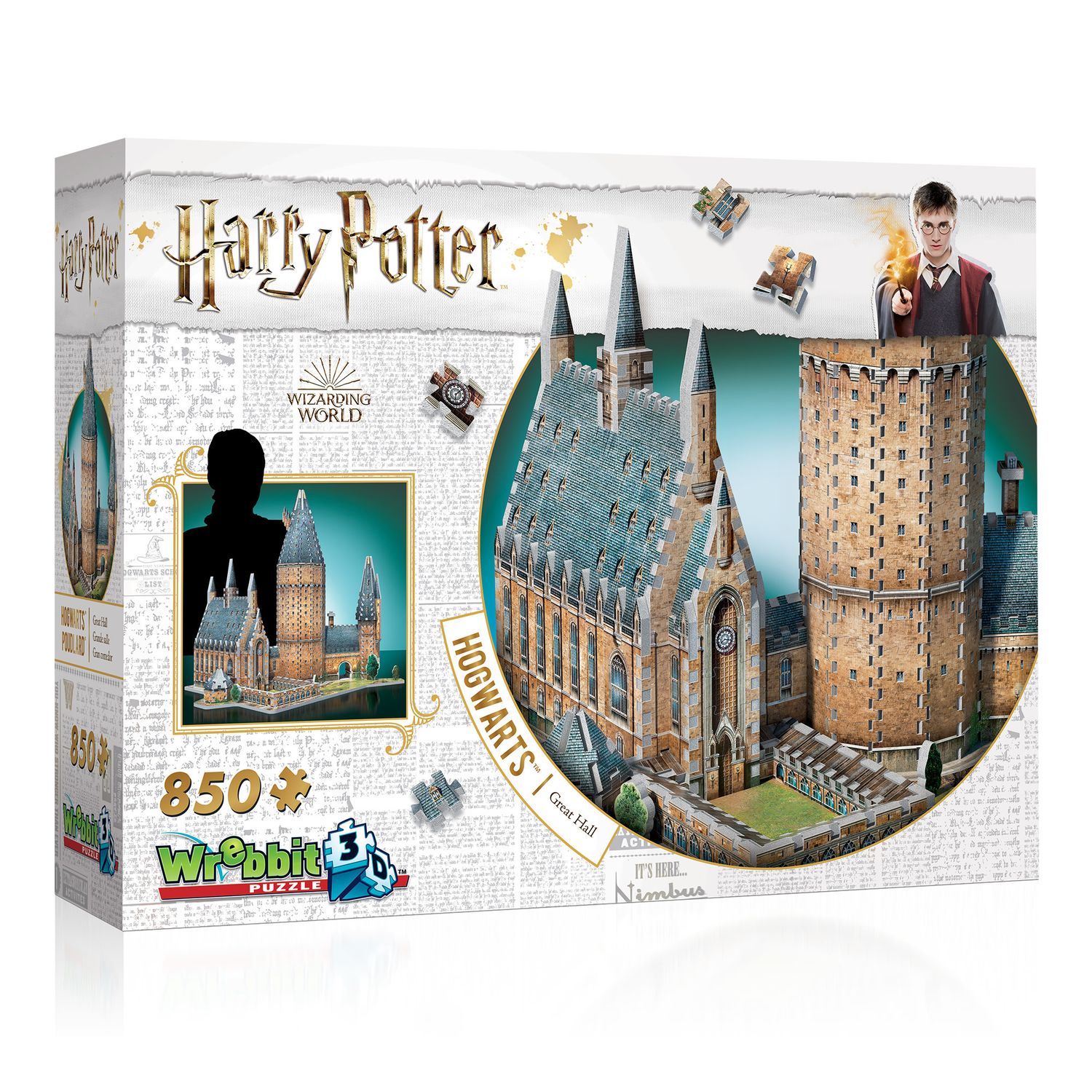 Wrebbit 3D- chateau Poudlard Grande salle
