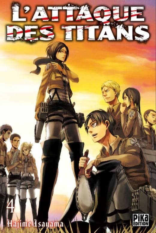Manga - L'Attaque des Titans Tome 04