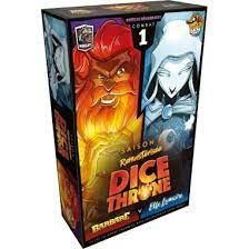 Dice Throne Saison 1 - Combat 1 (Barbare vs Elfe lunaire)