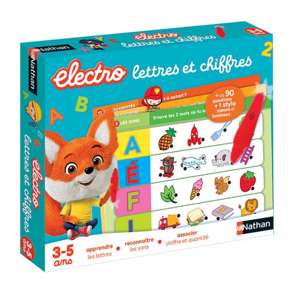 Nathan Electro lettres et chiffres