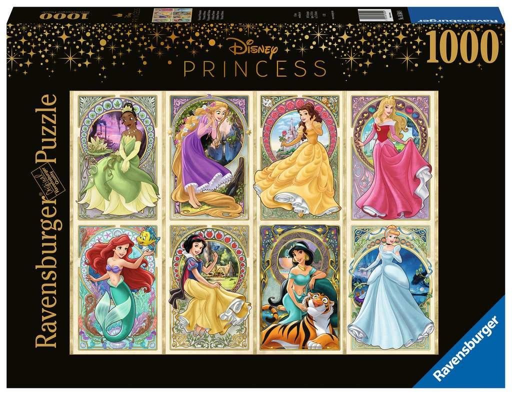 Ravens 1000 - Disney Princesses - Art Nouveau