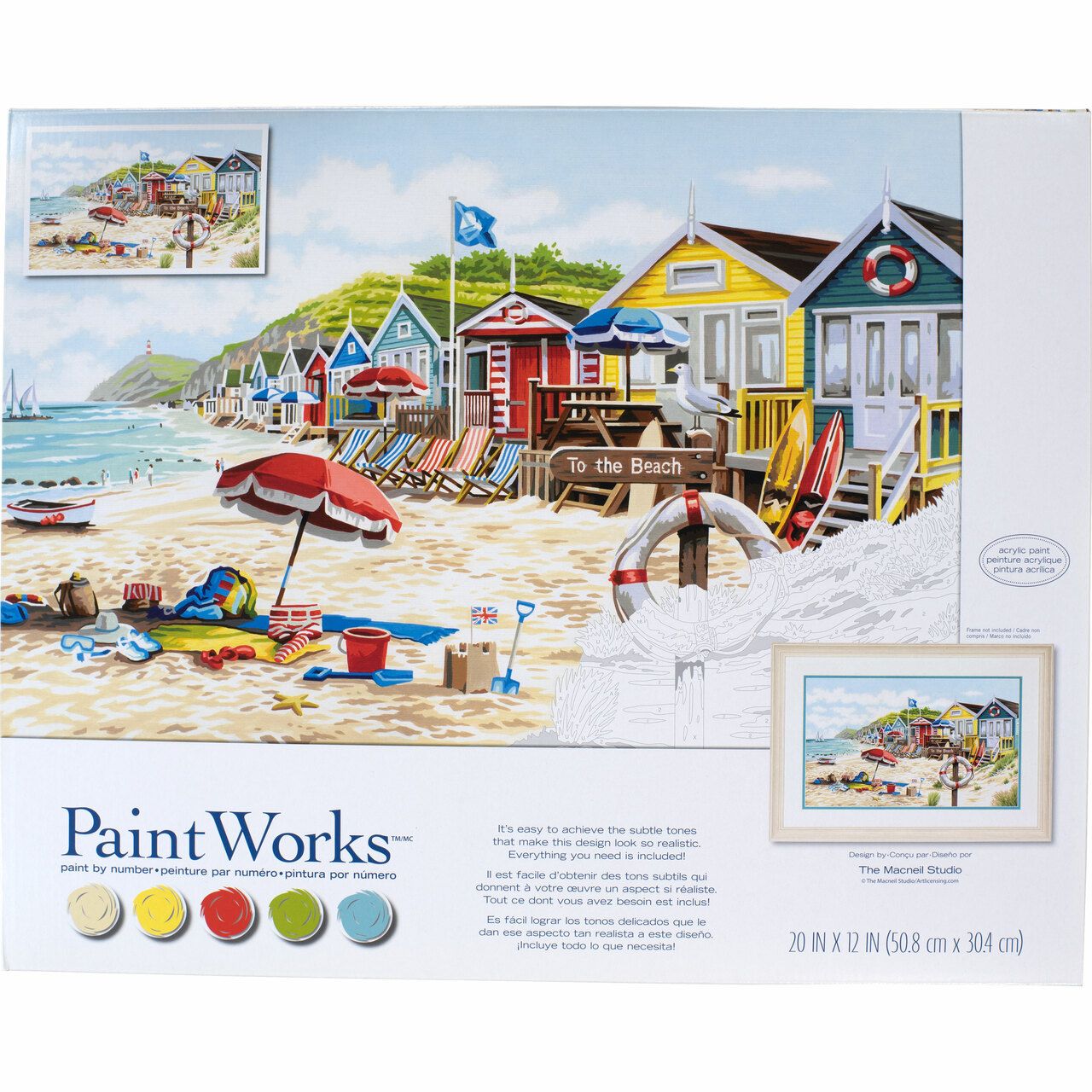 PaintWorks - À la plage