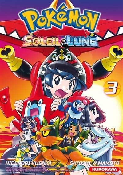 *****Manga - Pokémon Soleil et Lune Tome 03