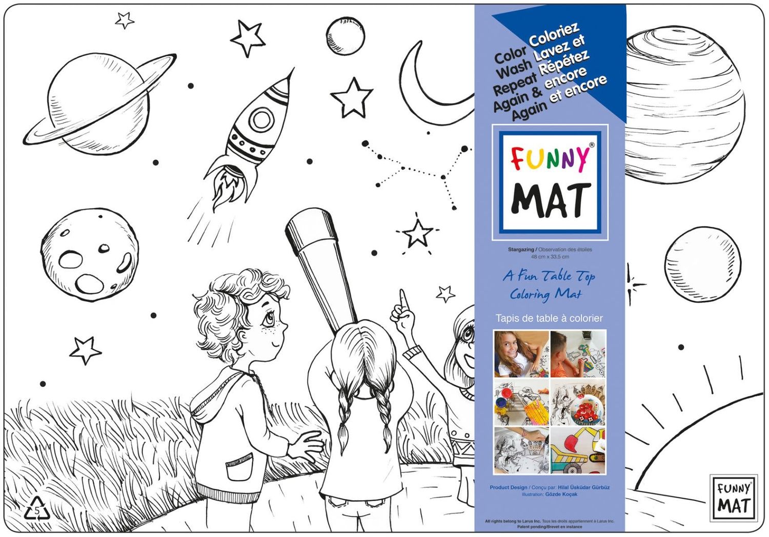 Funny Mat - Observation des étoiles
