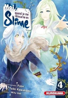 Manga - Moi, quand je me reincarne en slime Tome 04