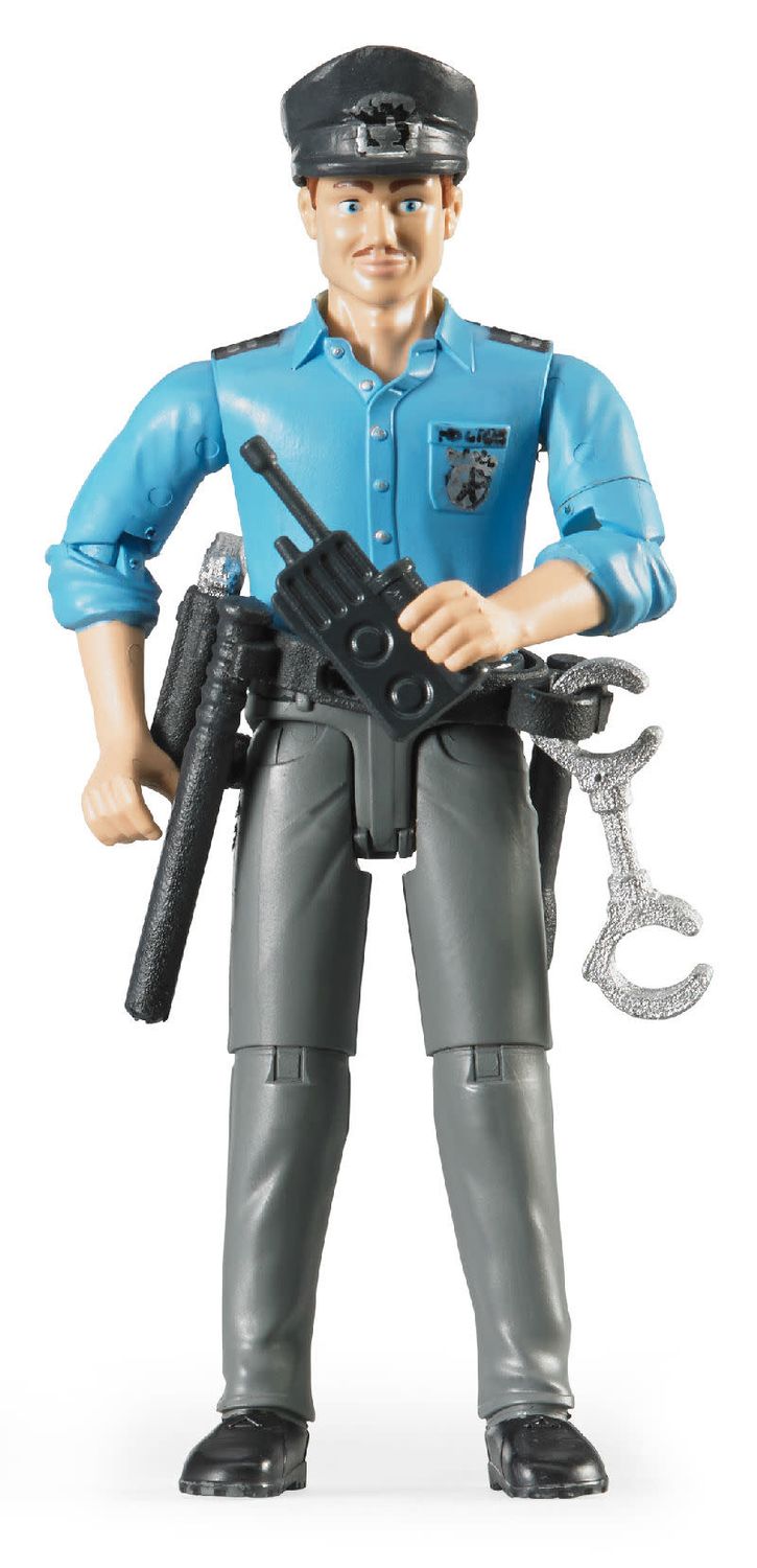 Bruder 60050 - Policier avec accessoires