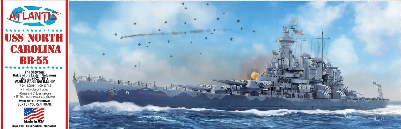 Atlantis - USS North Carolina BB-55