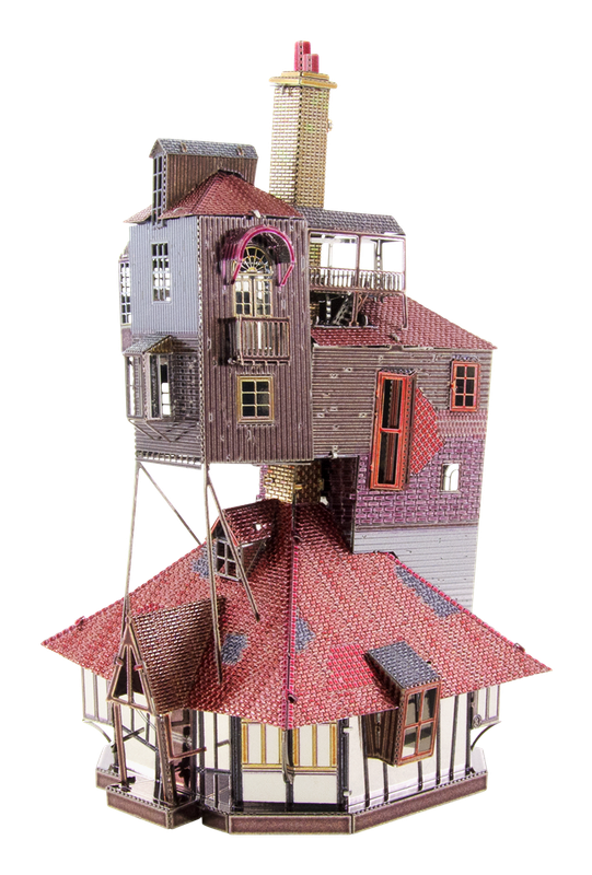 Metal Earth Harry Potter The Burrow in color