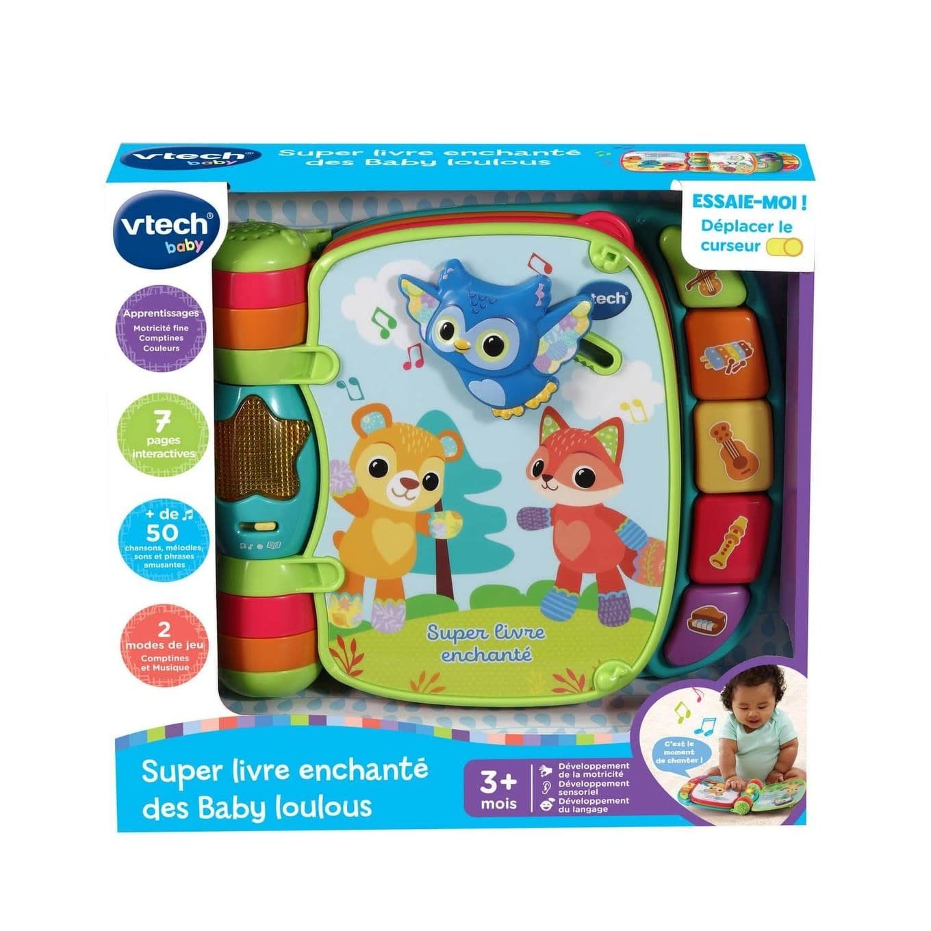 VTech Baby - Super livre enchanté des Baby loulous