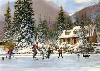 Cobble Hill 35 - Hockey Pond (Tray)