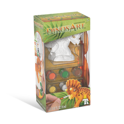 DinosArt - Peinture sur figurine - Triceratops