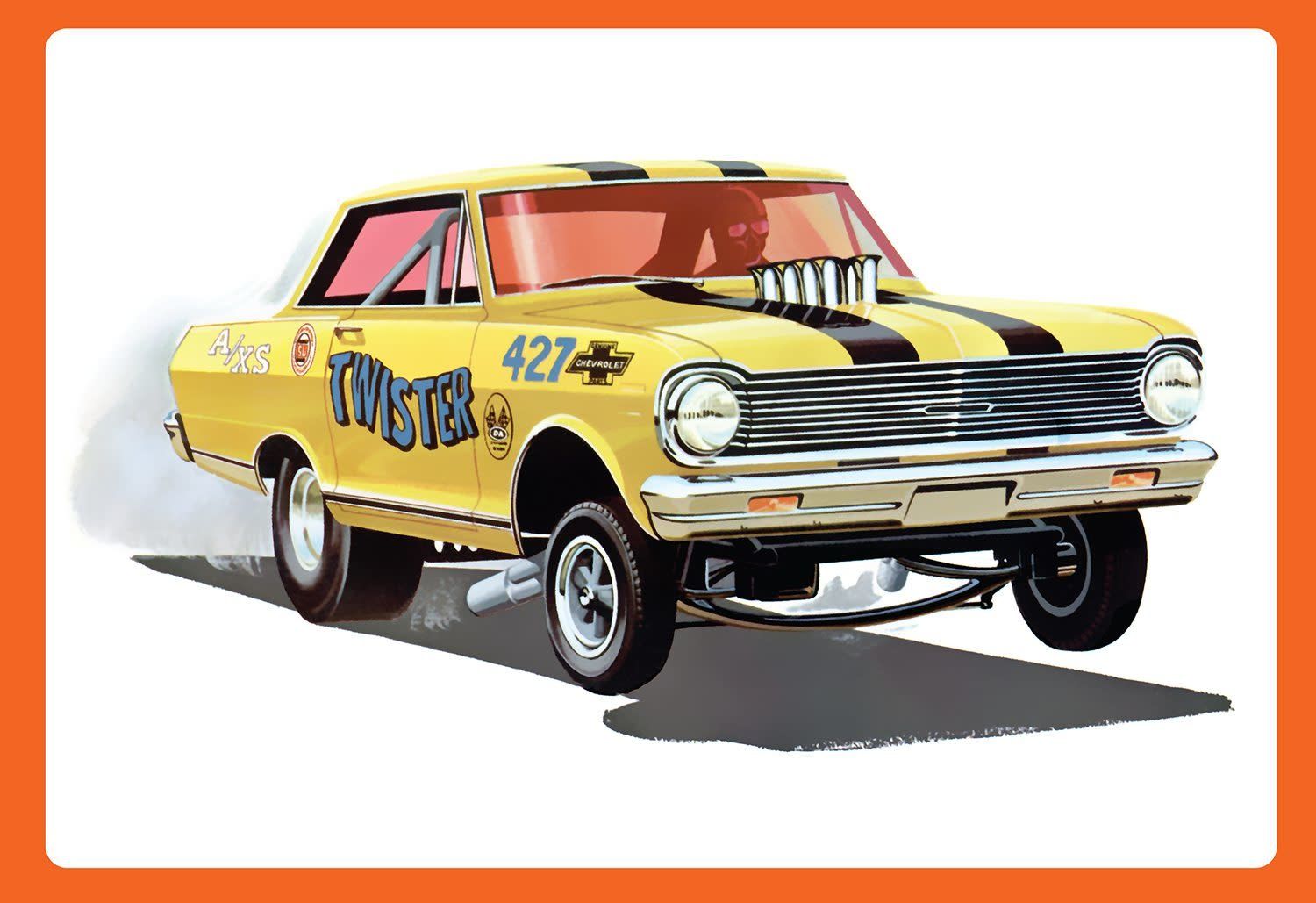 AMT - 1965 Chevy II Nova AWB "Twister"