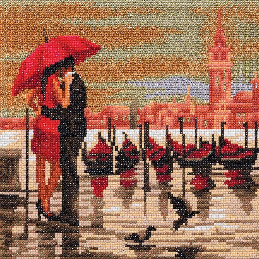 *****Craft Buddy - Crystal Art - Meet Me In Venice (30 x 30 cm)