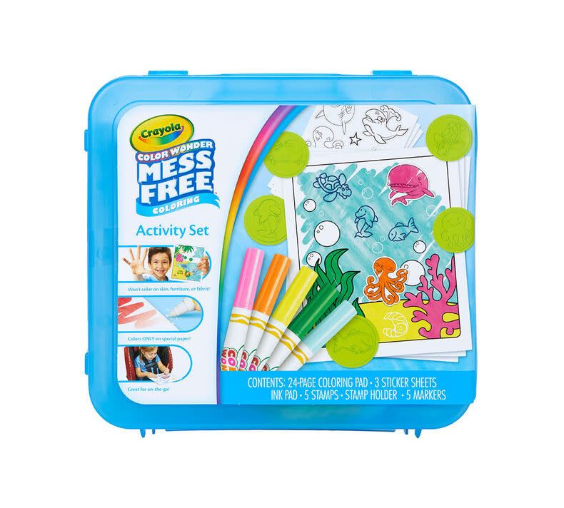 Crayola - Trousse d'activité Color Wonder Mess Free