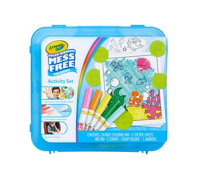Crayola - Trousse d'activité Color Wonder Mess Free